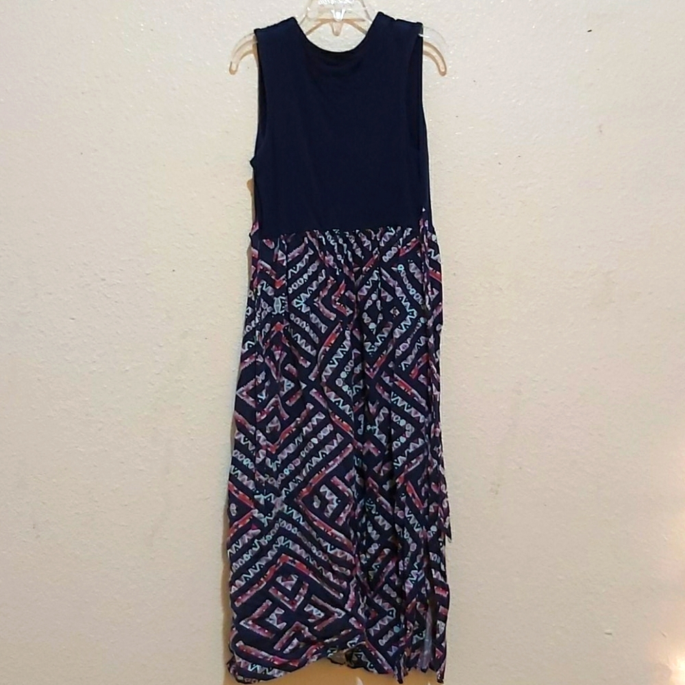 Girls dress with design.